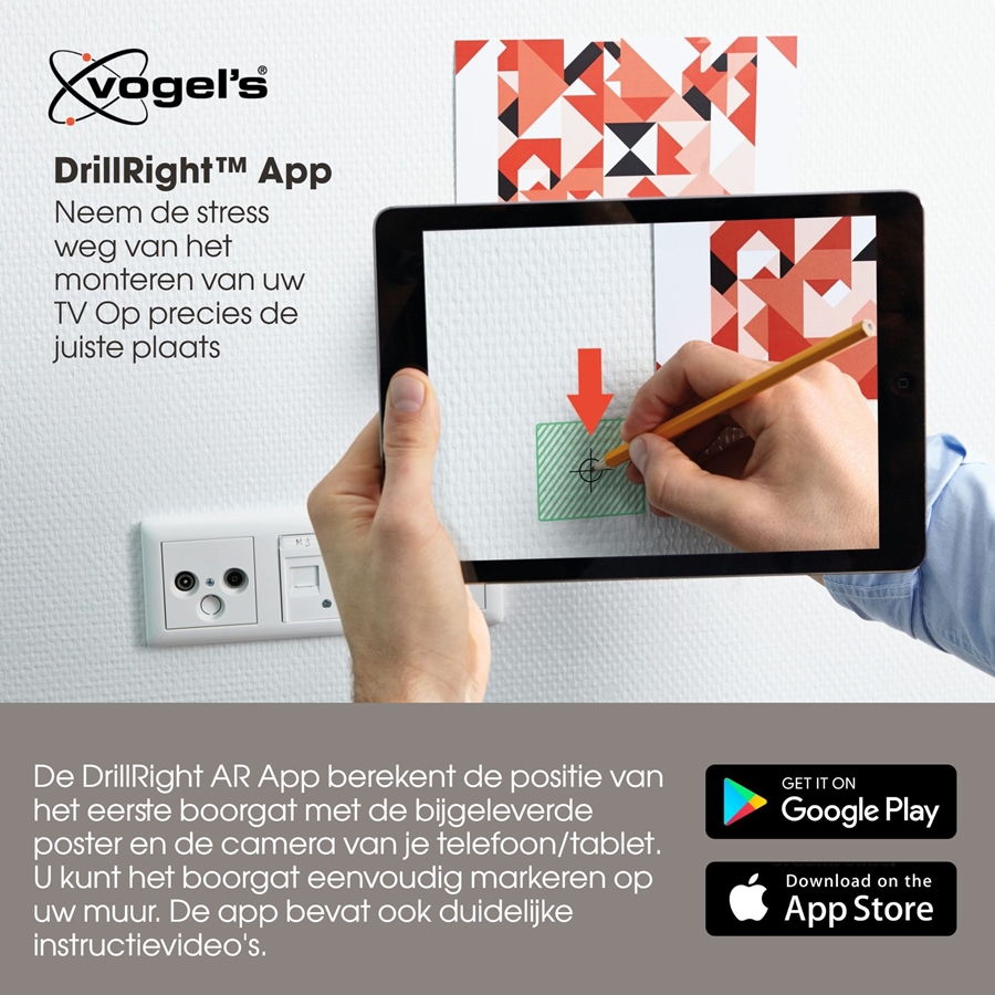 Vogel's ELITE TVM 5445 | Draaibare tv-beugel | 32-65"  5